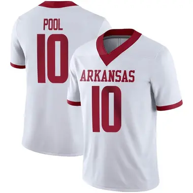 Men's Game Bumper Pool Arkansas Razorbacks Alternate Football Jersey - White