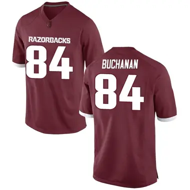 Youth Game Luke Buchanan Arkansas Razorbacks Football College Jersey - Red